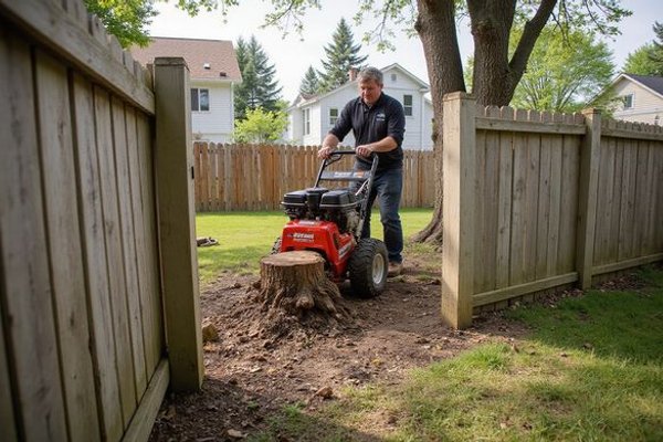 Stump Grinding project 3