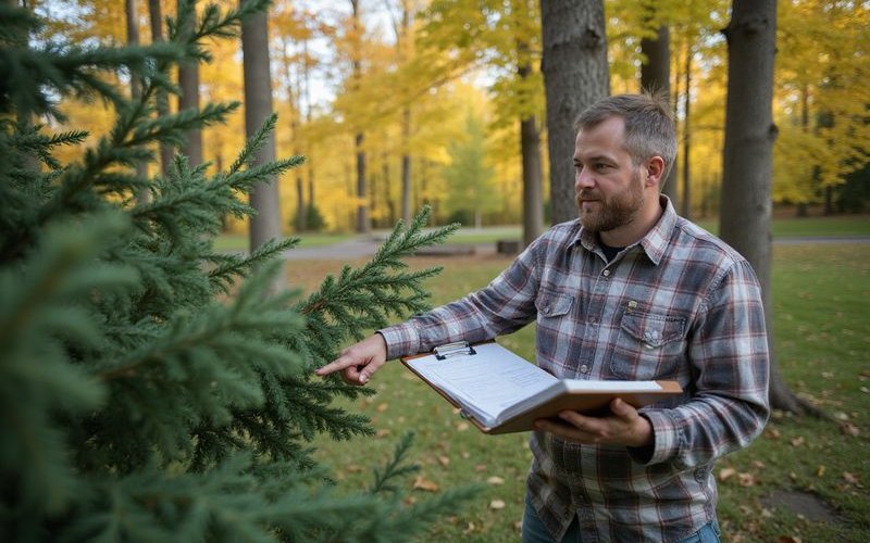 Pruning schedule chart for northern Minnesota trees