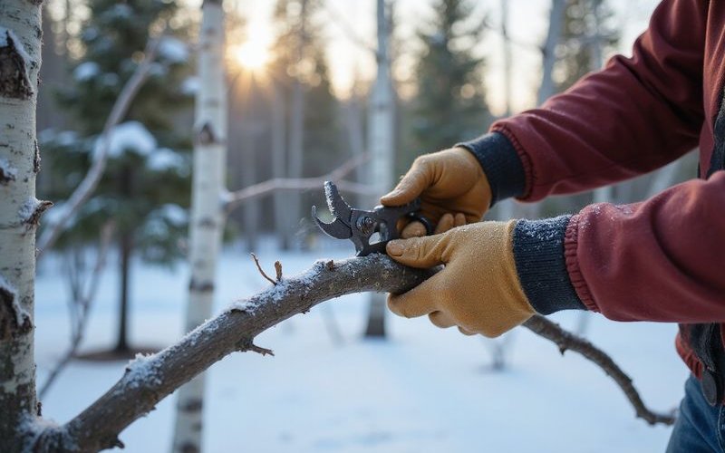 Seasonal pruning calendar for Duluth Minnesota